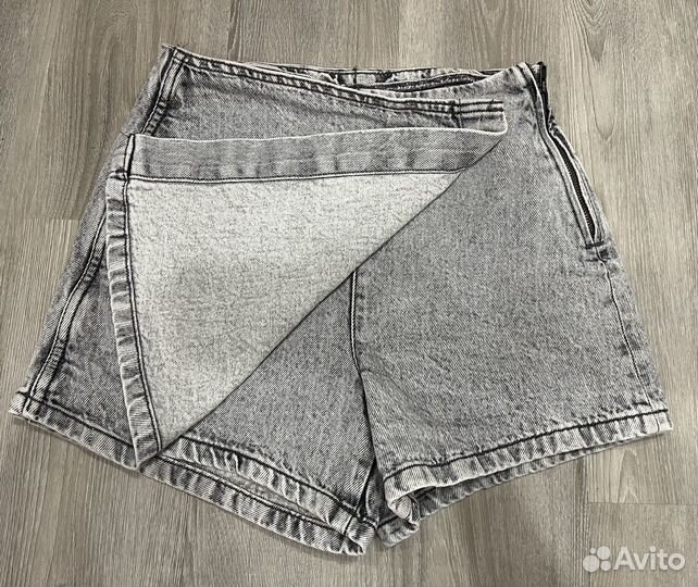 Юбка шорты джинсовая