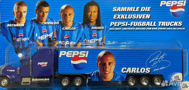 Коллекционный мини грузовик Pepsi Пепси