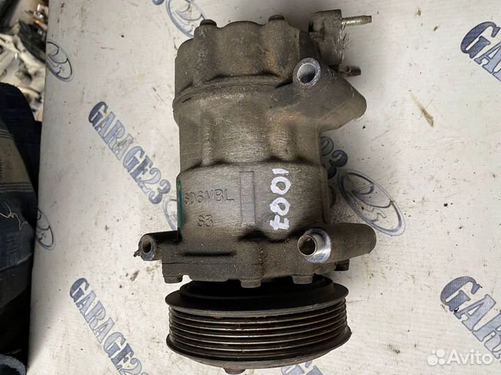 Компрессор кондиционера peugeot 1007