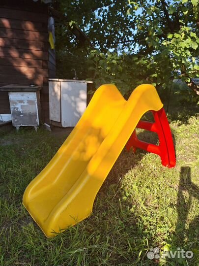 Детская горка пластиковая