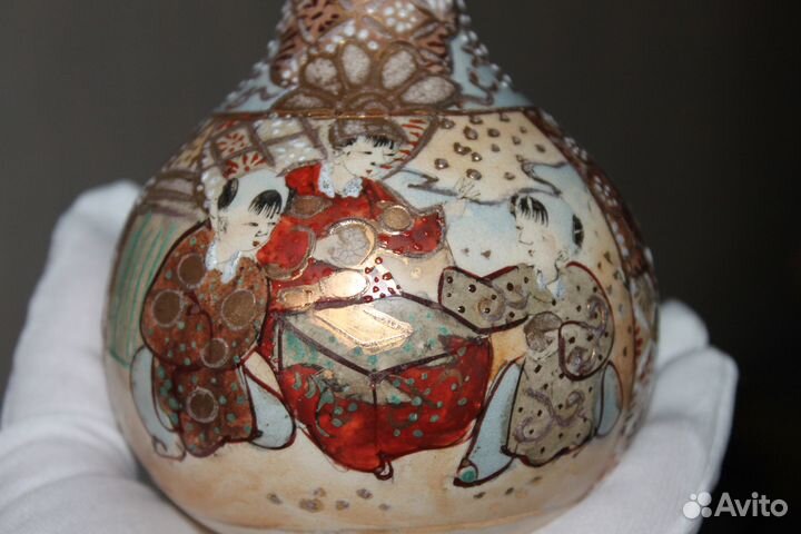 Антикварная Ваза Япония 