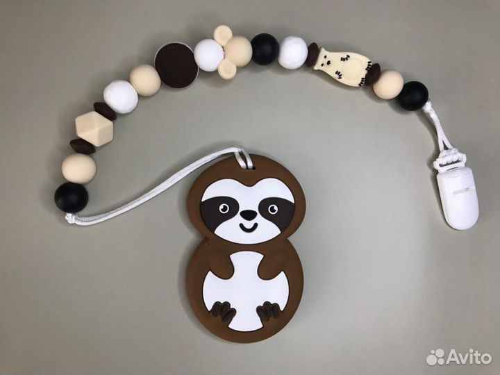 Держатель для соски пустышки грызунок