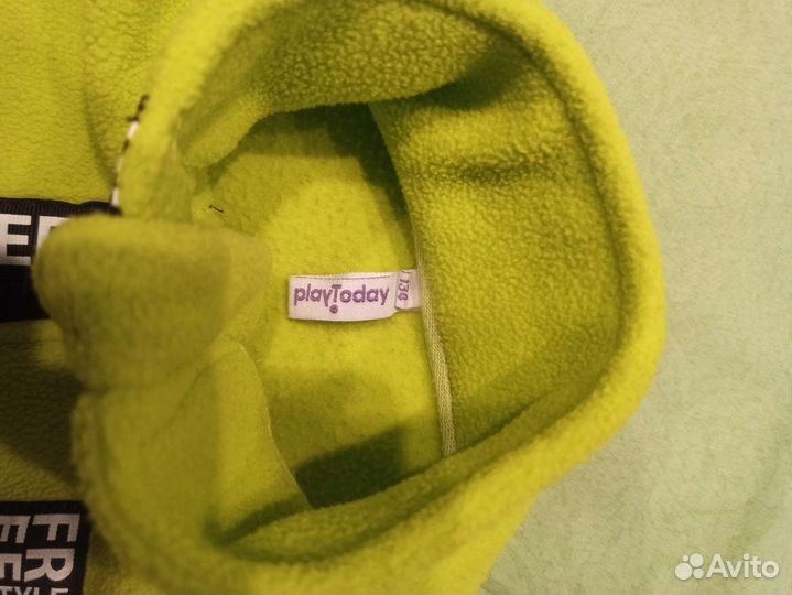 Флисовая кофта для девочки 134 140