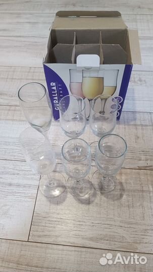 Фужеры разные