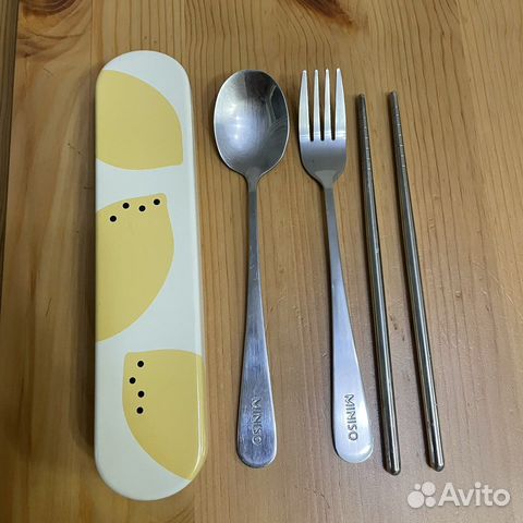 Набор столовых приборов дорожный
