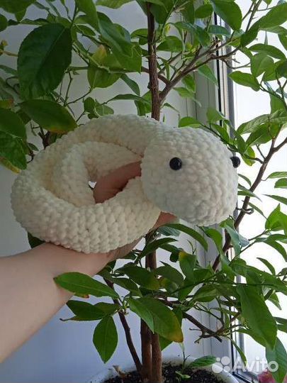 Вязанная змейка