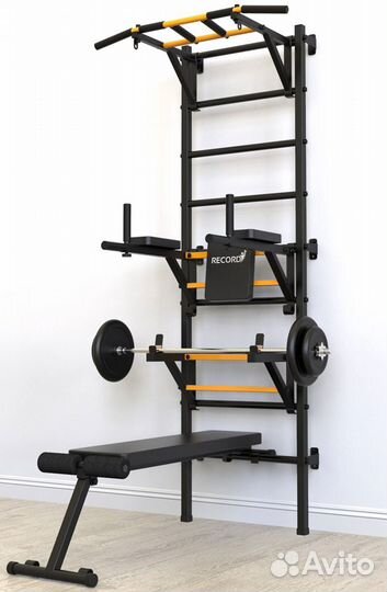 Купить шведскую стенку Рекорд X4-Турник съемный