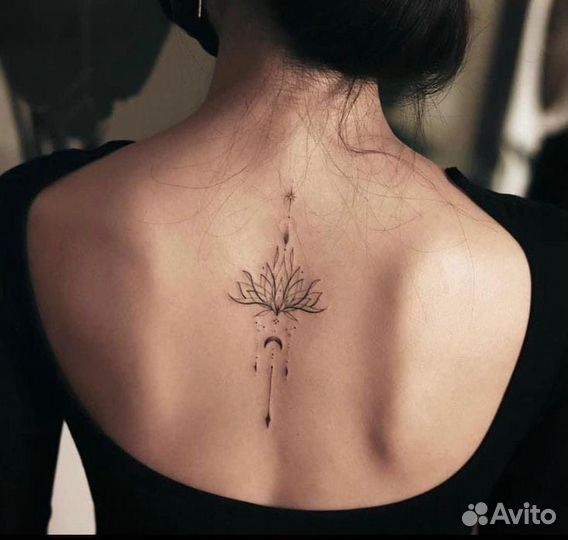 Тату минимализм