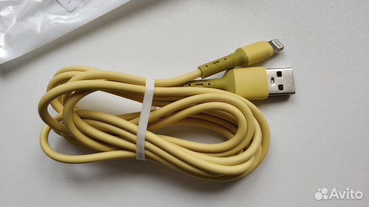 Новый Кабель iPhone Lightning 2.4A 2метра