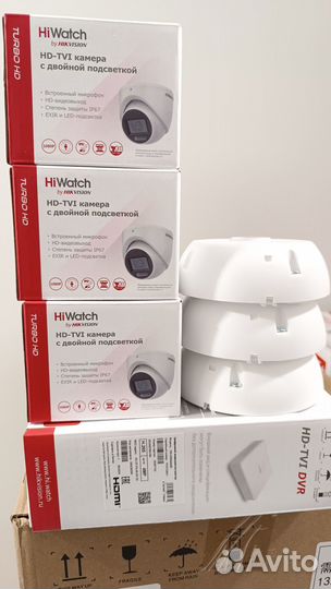 Hiwatch DS-H204QA+3кам Hiwatch DS-T203AB(2.8)