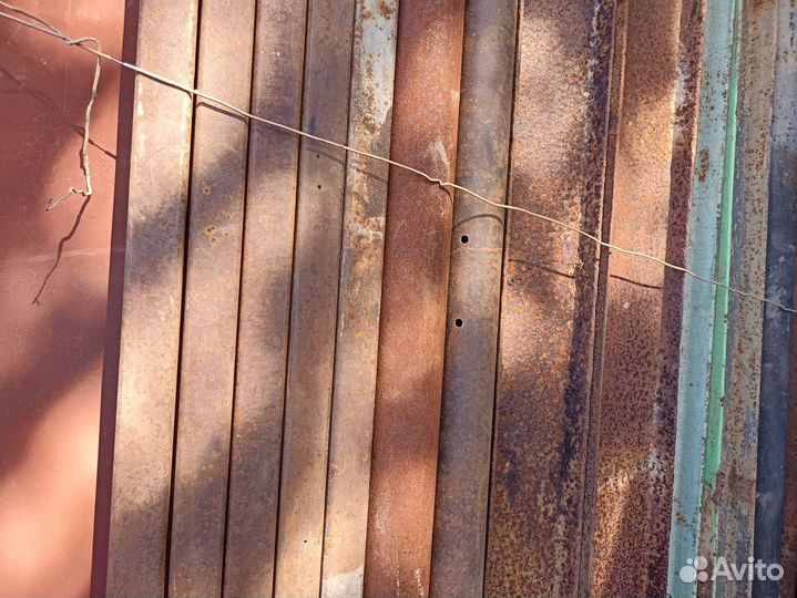 Столбы для забора металлические