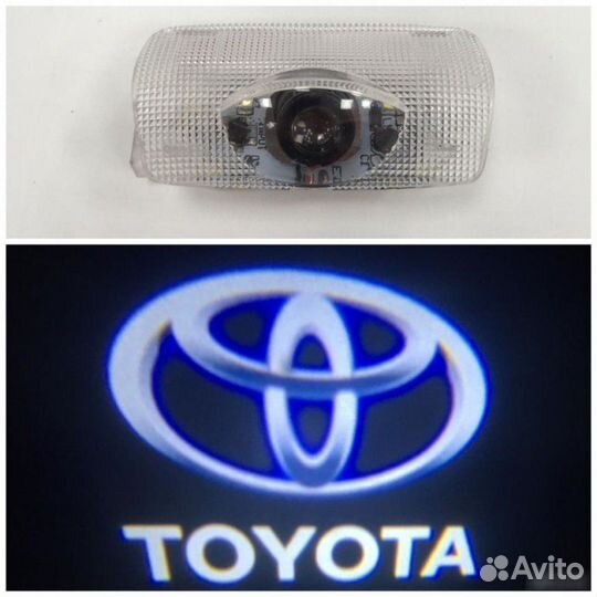 Проекция Toyota в штатное место