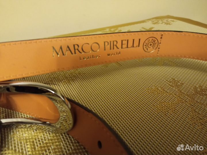 Ремень 107 см. новый, лаз. напыление