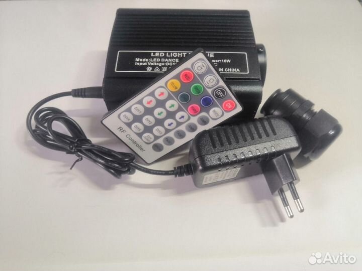 Светогенератор для оптоволокна LED dance rgbw