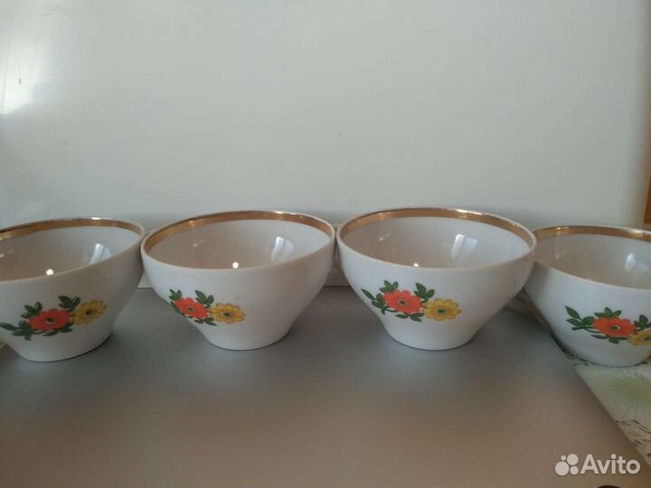 Чайные чашки Дулево СССР