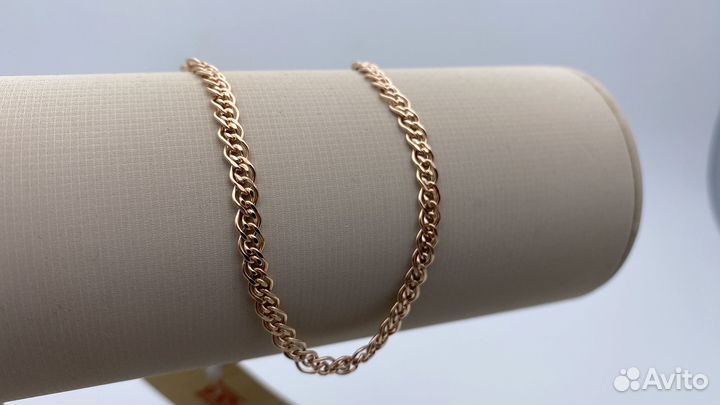 Золотой женский браслет нонна 17