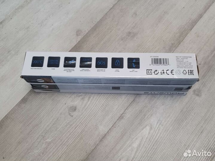 Выпрямитель для волос Rowenta SF1500D8 (новый)