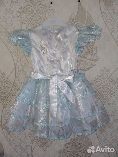Платье снежинки 98