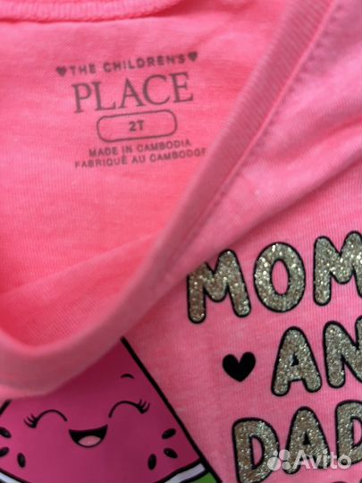 Футболка новая для девочки 2 лет