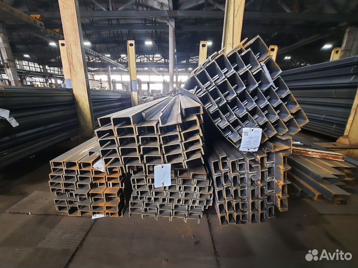 Швеллер горячекатаный 40 П, длина 12 м