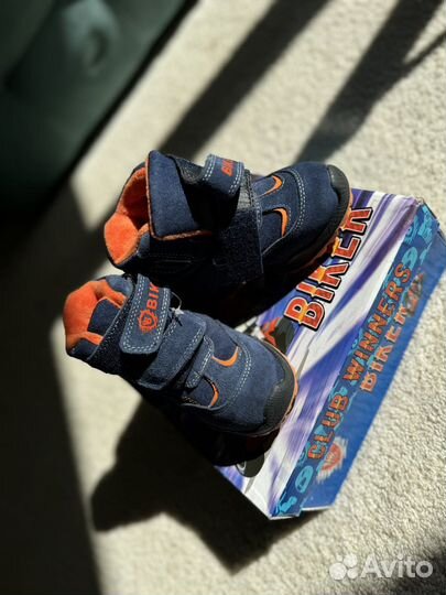 Ботинки зимние новые biker 25(23-24)