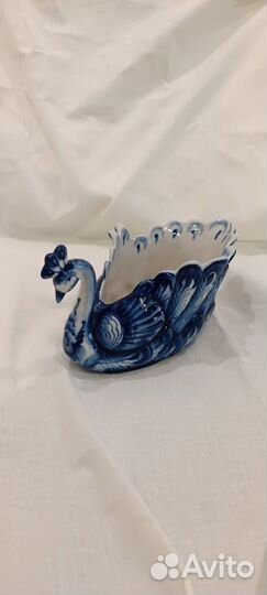 Гжель: Посуда/ Подставка под бутылку/Штоф