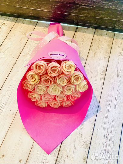 Шоколадные розы. Съедобные букеты