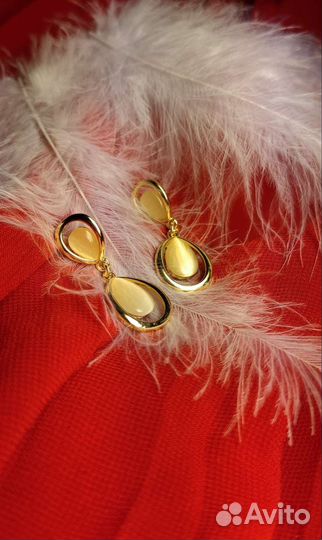 Серьги капельки