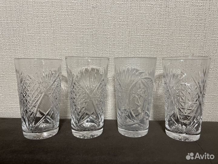 Хрустальные стаканы СССР