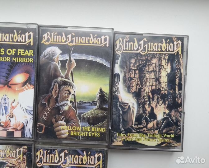 Аудиокассеты Blind Guardian
