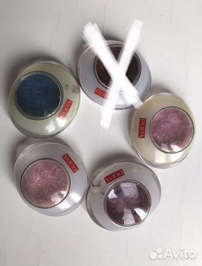Тени для век запечённые pupa