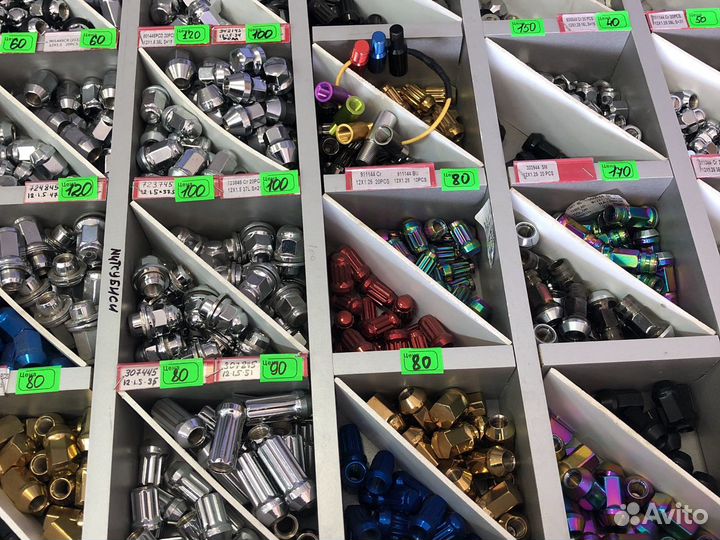 Колёсные болты на ваз