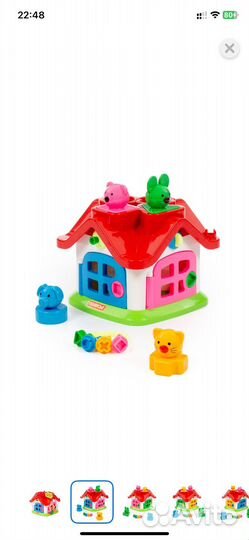 Игрушка Полесье Логический теремок