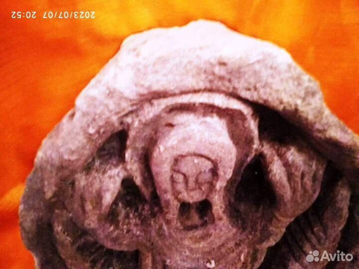 Большая Старинная каменная икона Крым