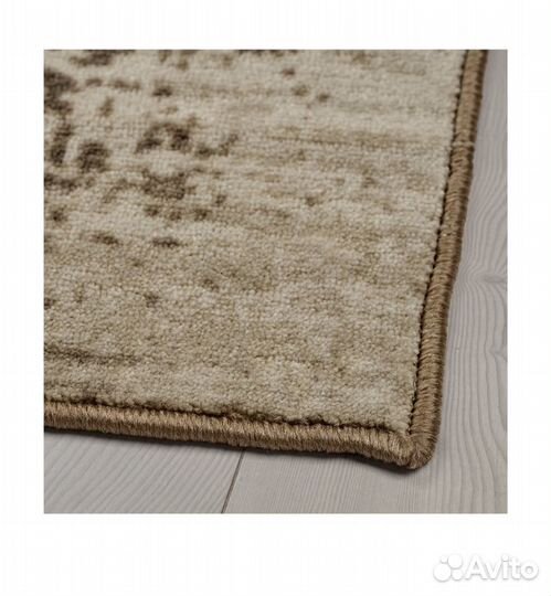 Ковер икеа герлев, с рисунком бежевый, 2.3 х 1.7 м