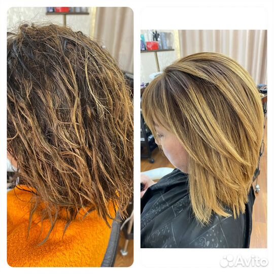 Стрижки, окрашивание разн