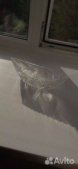 Ваза хрустальная СССР