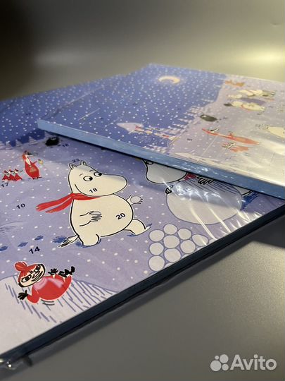 Шоколадный адвент-календарь с Муми-троллями