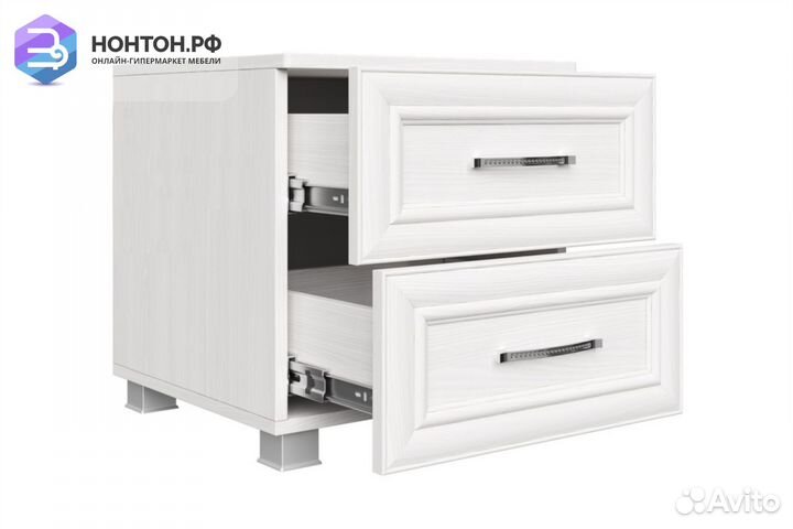 Тумба прикроватная Прованс ясень анкор светлый