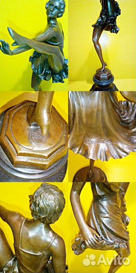 Статуя статуэтка из бронзы Танцовщица