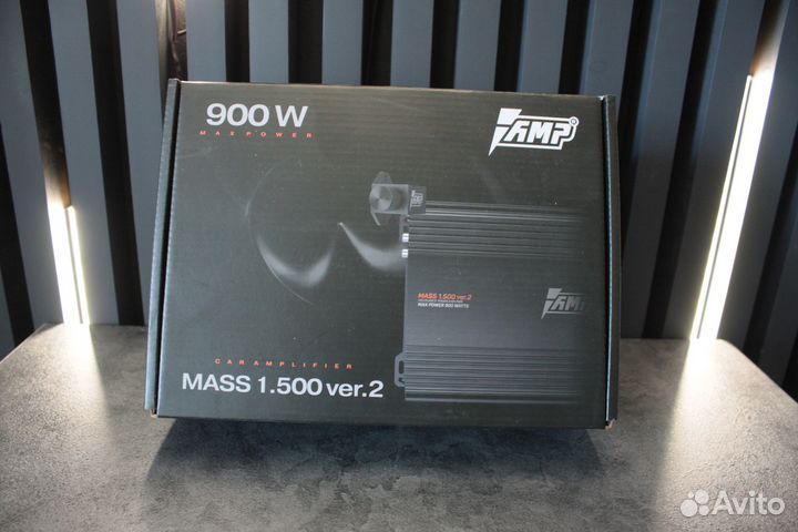 Моноблок AMP Mass 500.1 v2 900W