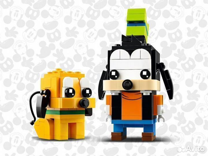 Lego BrickHeadz Гуфи и Плуто 40378