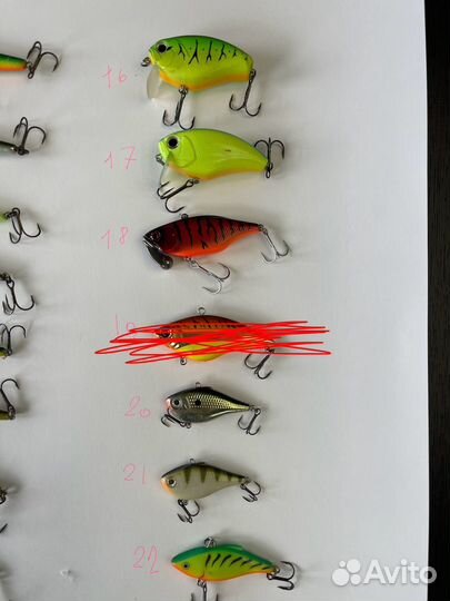 Воблеры Zipbaits, DUO, Jackall,Pontoo21