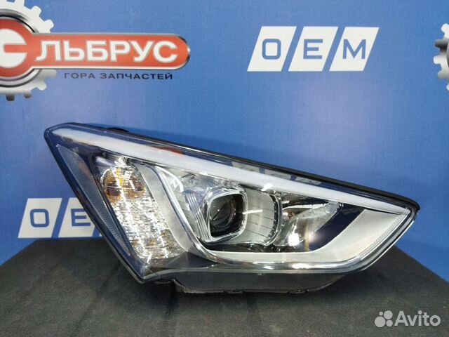 Фара правая Santa Fe 3