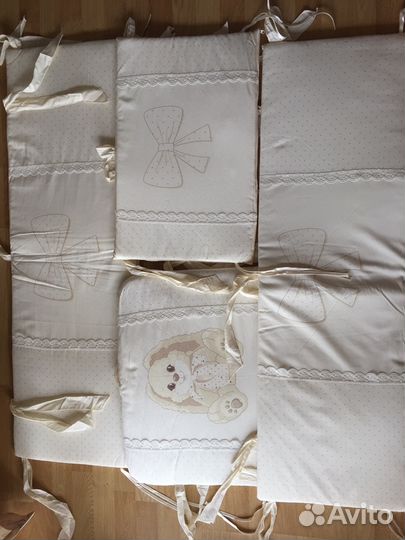 Бортики в кроватку