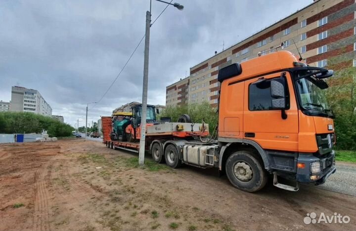 Негабаритные перевозки тралом межгород