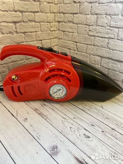 Компрессор автомобильный с пылесосом Zipower