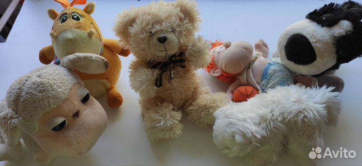 Игрушки мягкие