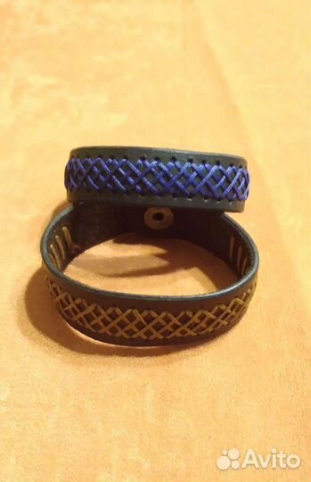 Браслеты кожаные