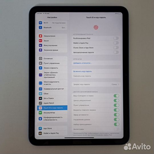 Планшет apple 10th generation (a2696)